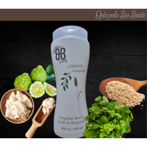 Limpeza Corporal Gergelim, Karité, Agrião e Bergamota (EM BREVE)