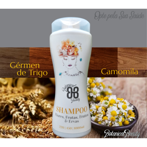 Shampoo Feminino Gérmen de Trigo e Camomila (EM BREVE)