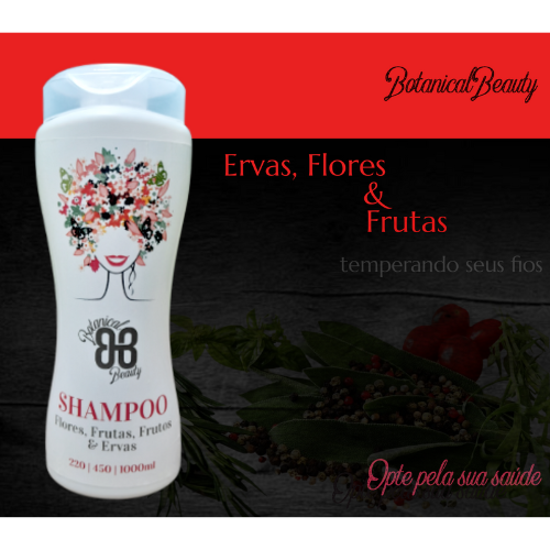 Kit Shampoo e Condicionador Feminino Ervas, Flores e Frutas (EM BREVE)