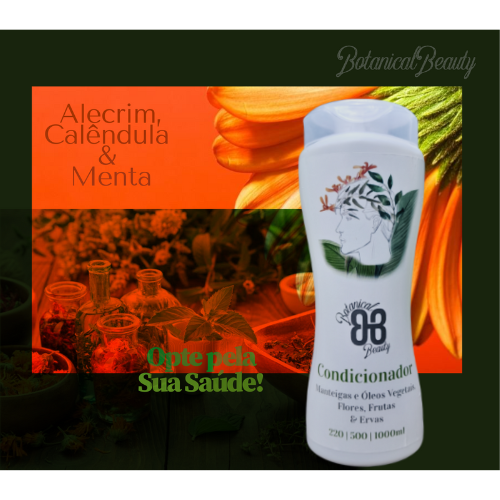 Condicionador Masculino Alecrim, Calêndula e Menta (EM BREVE)